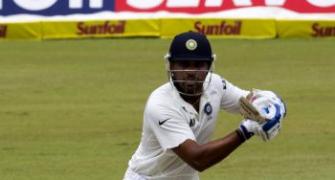 SA pacers toil as Pujara, Vijay put India in command