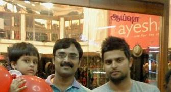 SPOTTED: Suresh Raina in Chennai