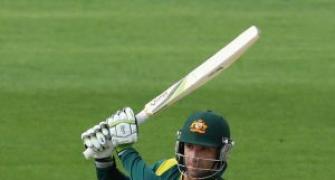Hughes century helps Australia to level series