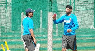 PHOTOS: Harbhajan turns to old friend Sachin for help