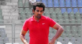 Zaheer trains hard at RCB nets session in Bangalore