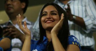 IPL: Sultry Sonakshi roots for Mumbai Indians