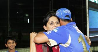 Rahul Dravid on Royals hugging spree