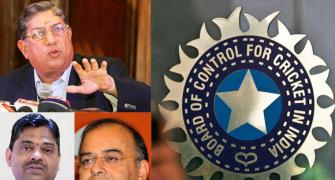 N Srinivasan and the men who matter in the BCCI