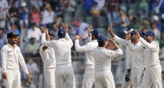 PHOTOS: India in command after Windies batting crumbles