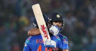 PHOTOS: India crush Australia in record run chase to level series
