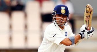 Tendulkar bids adieu to domestic cricket in style; Mumbai down Haryana