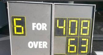 Touching tribute to Hughes: Local batsman sacrifices record