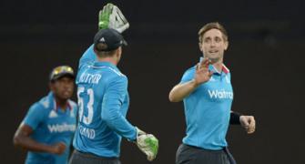 Pallekele ODI: England's Woakes dazzles before play is abandoned