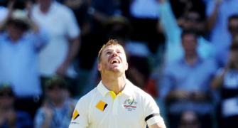 Warner's second straight hundred puts Australia in command