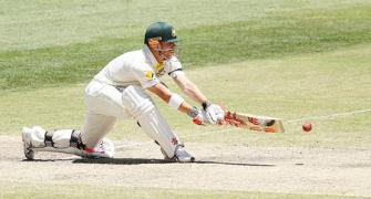 Bruised Warner misses Day 2 action after injury in nets