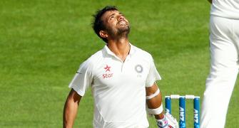 Rahane overcomes nervous 90s; thanks Dravid, Tendulkar after maiden Test ton