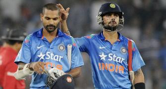 ICC ODI rankings: Kohli, Dhawan among top five, Dhoni down a rung