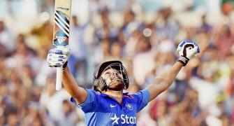 IN PHOTOS: Rohit Sharma sets Eden ablaze with majestic double