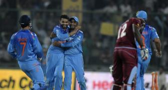 West Indies implode as India level series