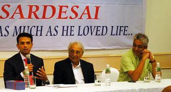 Rahul Dravid delivers the Dilip Sardesai memorial lecture
