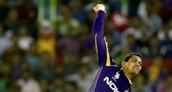 KKR's primary weapon Narine reported for suspect action