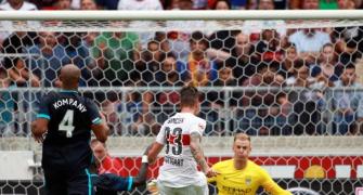 Beaten Man City let in four goals in Stuttgart friendly