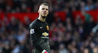 De Gea matches Ronaldo as he is crowned United's Player of the Year