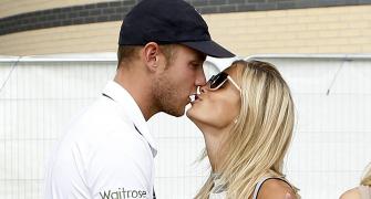 WAGS and family watch as England grab the Ashes from Aus grasp