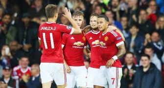 Champions League: Memphis stamps his mark for United; Record for Astana