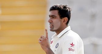 Ashwin engaged in a war of words with Hogg