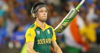 India DEFLATE South Africa skipper De Villiers
