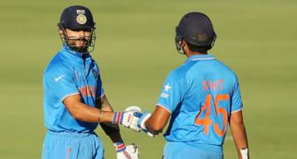 Rohit Sharma, Virat Kohli help India seal third straight win
