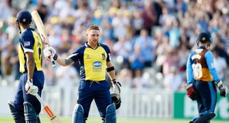 Brendon McCullum blasts his way to records