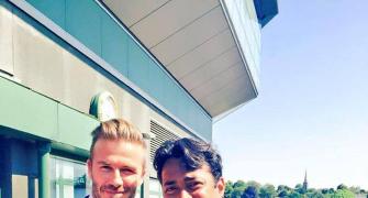 Wimbledon: Look who came to meet Leander Paes!