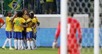 Brazil extend winning run to nine with win over Mexico