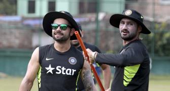 Dhoni skips nets; arch-rivals don't interact
