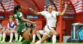 Women's World Cup: US top 'group of death' after Wambach's goal record