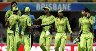 PHOTOS: Pak keep quarters hope alive with narrow win over Zim