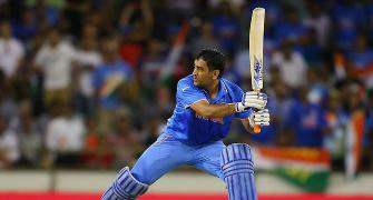 Captain Dhoni digs India out of a spot