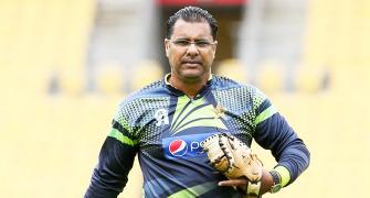 Waqar storms out of press conference. Find out why...