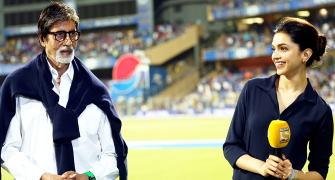 PHOTOS: Team Piku spotted at Wankhede!
