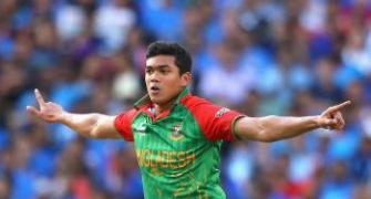 Bangladesh's Taskin Ahmed, Arafat Sunny reported for suspect action