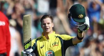 PHOTOS: Smith's record knock powers Australia to victory