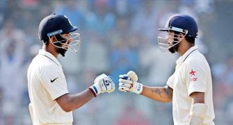 India gain upperhand after Vijay, Ashwin shine