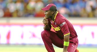 Sammy hits out at Mark Nicholas for 'short of brains' remark