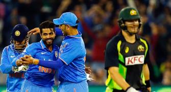 Dhoni lauds bowlers after T20 series win over Aus
