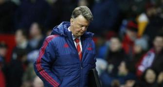 Over-stretched United players in 'red zone', says Van Gaal