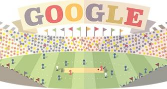 T20 World Cup celebrated with a doodle!