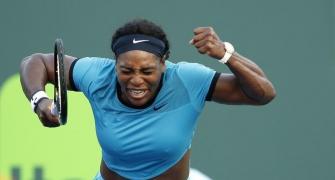 Serena Williams takes another step to ninth Miami title