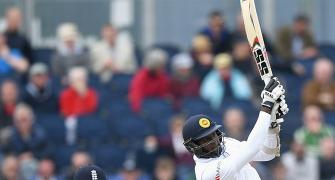 Durham Test PHOTOS: Sri Lanka's Mathews frustrate England