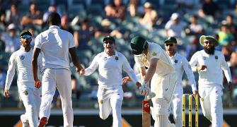 1st Test: Rabada fires as SA close on victory vs Australia