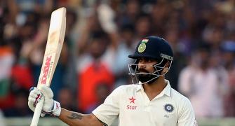 Kohli leads the way as India dominate Day 1 of Vizag Test