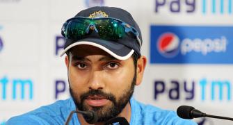 Rohit shoots down 'media claims' of him being under pressure