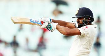 Day 3: Rohit shines as NZ pushed on back foot